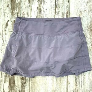 Lululemon Pave Rival running skirt. Size 4